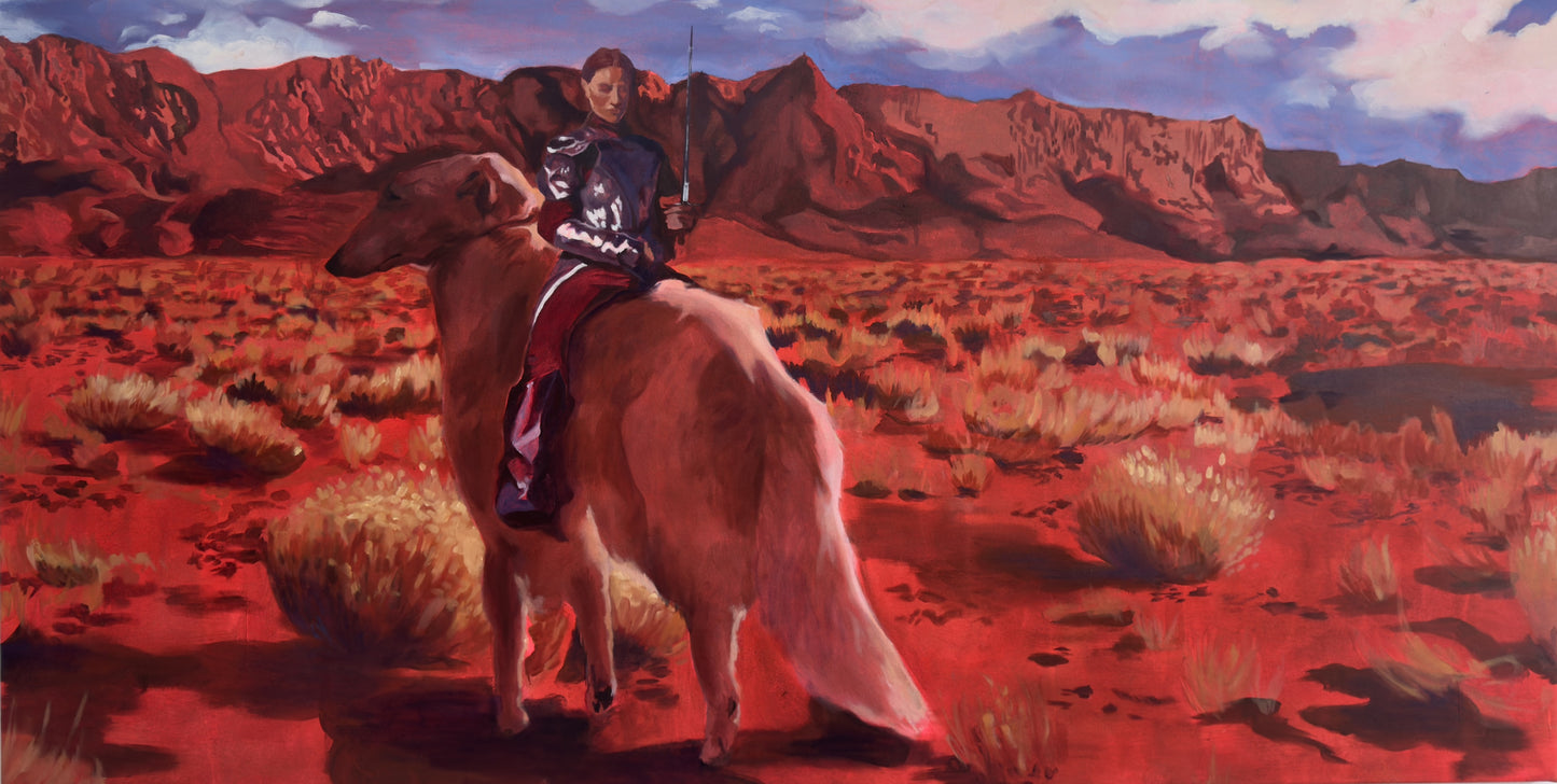 "You Can Walk a Dog" Signed Print